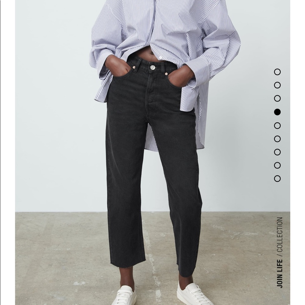 Zara Straight Leg High Rise - Picture 2 of 5
